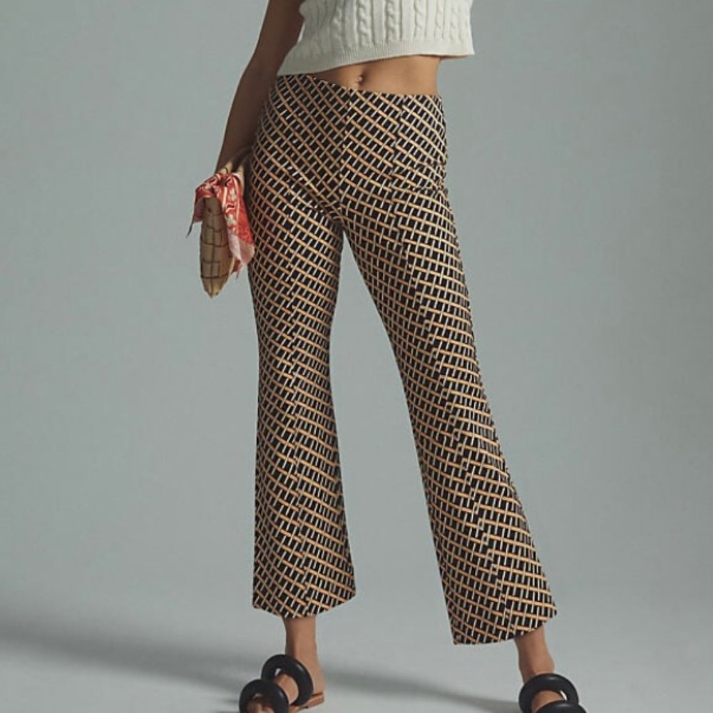 Maeve The Margot Kick-Flare Cropped Pants- NWT, Plus Size